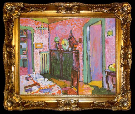 framed  Wassily Kandinsky Interior, ta009-2